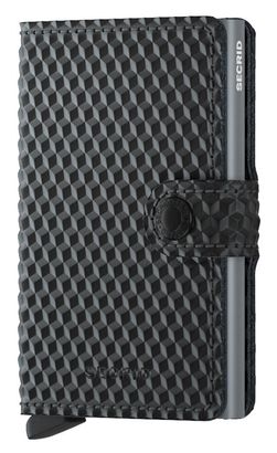 Secrid Miniwallet Cubic Black - Titanium