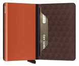 Secrid Slimwallet Optical Brown - Orange