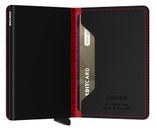 Secrid Slimwallet Fuel Black - Red