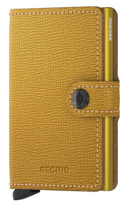 Secrid Miniwallet Crisple Ochre