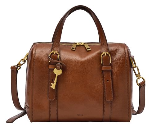 FOSSIL Carlie Satchel Brown