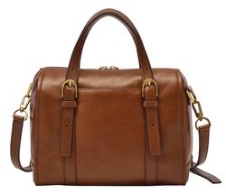 【新品未使用】FOSSIL フォッシル Satchel Bag Carlie Carlie Leather Satchel - ZB1772301 - Fossil