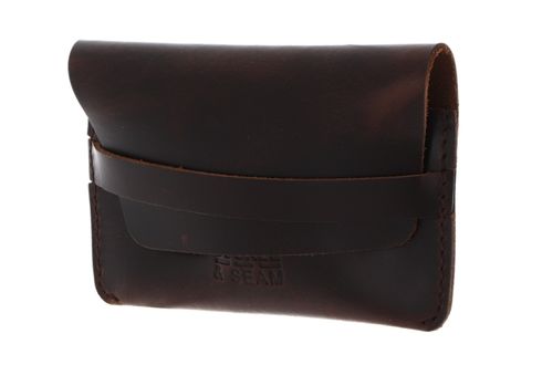 BUCKLE & SEAM Lima Creditcard Case Brown