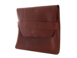 BUCKLE & SEAM Terra Leather Laptop Sleeve S Cognac BUCKLE & SEAM Terra Leather Laptop Sleeve S Cognac
