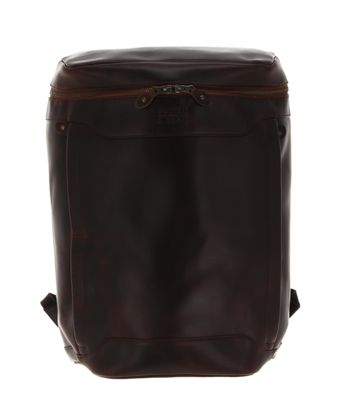 BUCKLE & SEAM Siwa Leather Backpack Brown - Blue