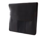 BUCKLE & SEAM Terra Leather Laptop Sleeve Brown / Midnight Blu BUCKLE & SEAM Terra Leather Laptop Sleeve Brown / Midnight Blu