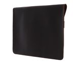 BUCKLE & SEAM Terra Leather Laptop Sleeve Brown / Midnight Blu BUCKLE & SEAM Terra Leather Laptop Sleeve Brown / Midnight Blu