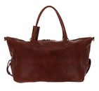 BUCKLE & SEAM Linwood Weekender Cognac / Blue BUCKLE & SEAM Linwood Weekender Cognac / Blue