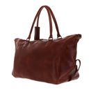 BUCKLE & SEAM Linwood Weekender Cognac / Blue BUCKLE & SEAM Linwood Weekender Cognac / Blue