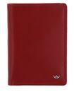 Golden Head Polo RFID Protect ID Wallet with Note Compartment Red