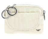 Golden Head Cayenne Zipped Key Case Creme