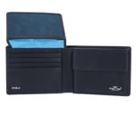 Golden Head Capri RFID Protect Billfold Coin Wallet Blue