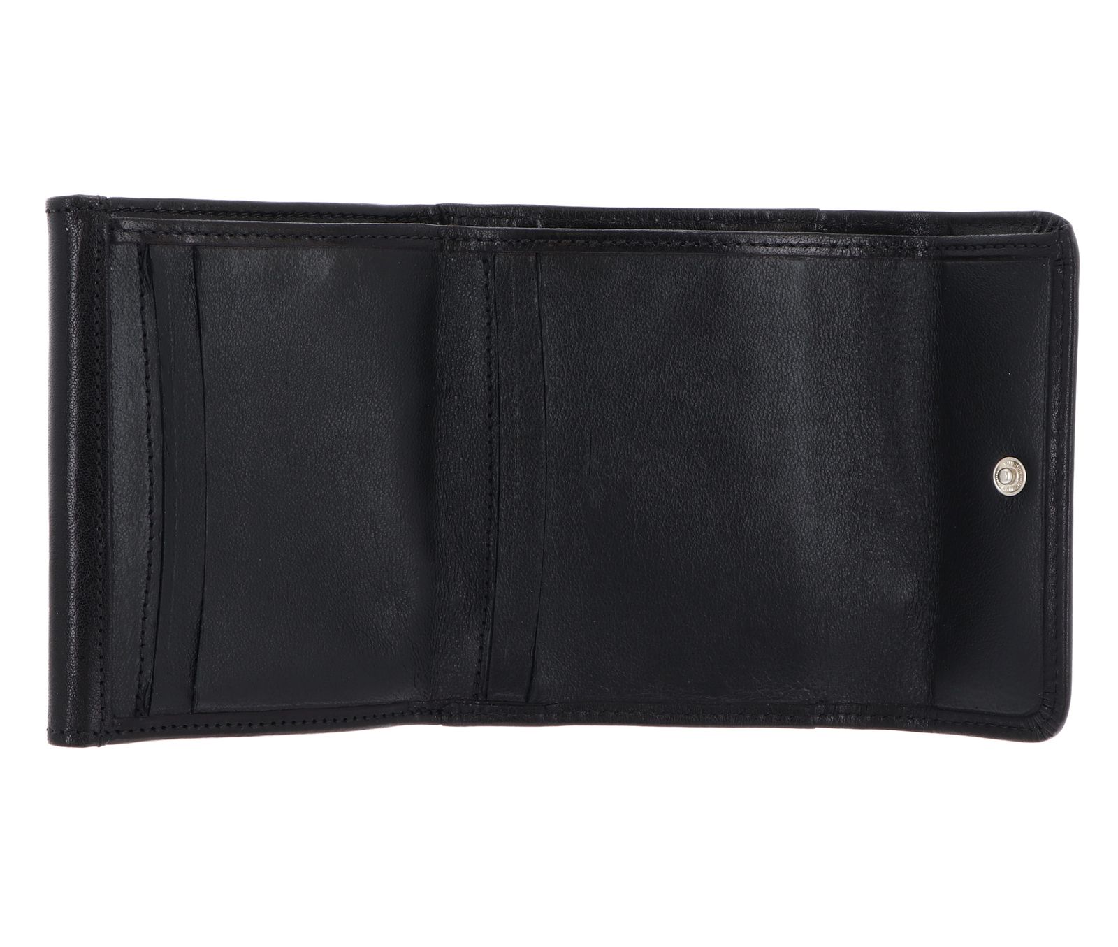 Golden Head Colorado RFID Protect Billfold Coin Wallet With Flap Black Golden Head Colorado RFID Protect Billfold Coin Wallet With Flap Black