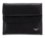 Golden Head Colorado RFID Protect Billfold Coin Wallet With Flap Black