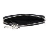 Golden Head Capri Zipped Key Case Black