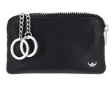 Golden Head Capri Zipped Key Case Black