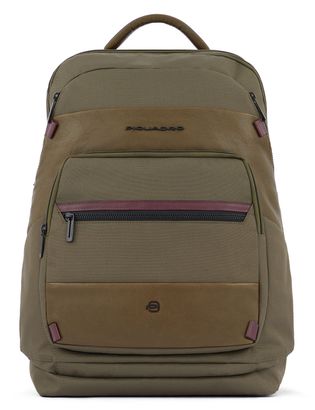 PIQUADRO Keith Computer And Tablet Backpack RFID L Verde