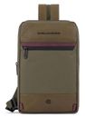PIQUADRO Keith Mono Sling Bag Verde PIQUADRO Keith Mono Sling Bag Verde