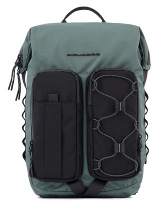 PIQUADRO Mick Computer Backpack Verde Oliva