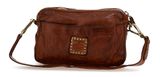 CAMPOMAGGI Bowling Bag Cognac