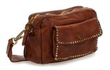 CAMPOMAGGI Bowling Bag Cognac