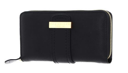 THE BRIDGE Bice Lady Wallet Nero / Oro