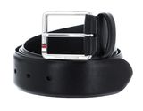 TOMMY HILFIGER Casual Essential Leather Belt 4.0 W90 Black TOMMY HILFIGER Casual Essential Leather Belt 4.0 W90 Black