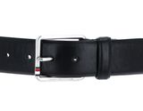 TOMMY HILFIGER Casual Essential Leather Belt 4.0 W105 Black TOMMY HILFIGER Casual Essential Leather Belt 4.0 W105 Black