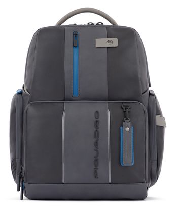 PIQUADRO Urban Computer Backpack With LED Light Nero / Grigio