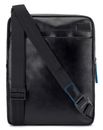 PIQUADRO Blue Square Revamp Crossbody Bag M Nero PIQUADRO Blue Square Revamp Crossbody Bag M Nero
