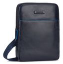 PIQUADRO Blue Square Revamp Crossbody Bag M Blu Notte PIQUADRO Blue Square Revamp Crossbody Bag M Blu Notte