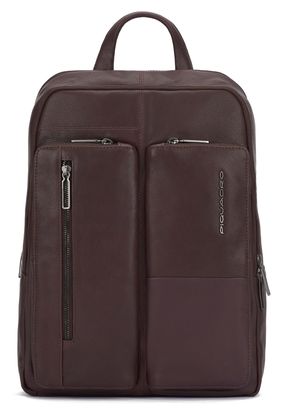 PIQUADRO Ronnie Computer And Tablet Backpack RFID Brown