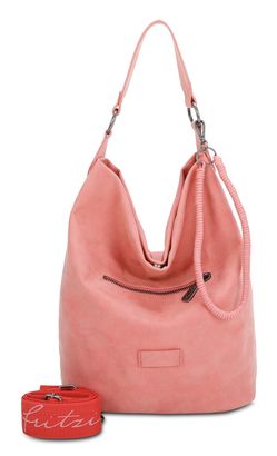 Fritzi aus Preußen Rub Iggi04 Hobo Bag Papaya Fritzi aus Preußen Rub Iggi04 Hobo Bag Papaya