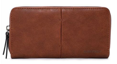 SURI FREY Livy Zip Around Wallet Cognac