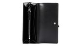 KARL LAGERFELD K / Saddle Chain Flap Wallet Black KARL LAGERFELD K / Saddle Chain Flap Wallet Black