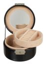 WINDROSE Merino Round Jewelry Box Black
