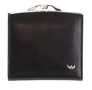 Golden Head Colorado RFID Protect French Coin Purse Wallet Black Golden Head Colorado RFID Protect French Coin Purse Wallet Black