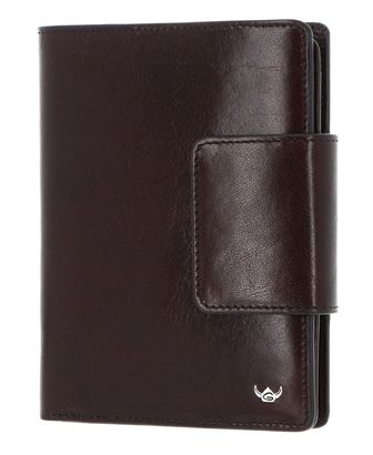 Golden Head Colorado RFID Protect Billfold Coin Wallet with Snap Closure Bordeaux