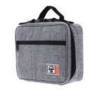 Herschel Insulated Pop Quiz Lunch Box Raven Crosshatch