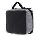 Herschel Insulated Pop Quiz Lunch Box Raven Crosshatch