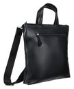 TOM TAILOR Nova Zip Tote Bag L Black TOM TAILOR Nova Zip Tote Bag L Black