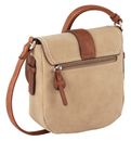 TOM TAILOR Amira Saddle Bag Mixed Taupe TOM TAILOR Amira Saddle Bag Mixed Taupe