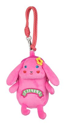 Oilily Musica Rabbit Coin Purse Raspberry Rose