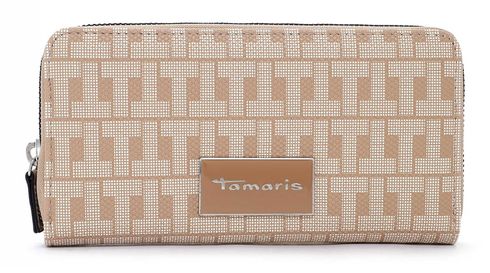 Tamaris Jody Zip Around Wallet Sand