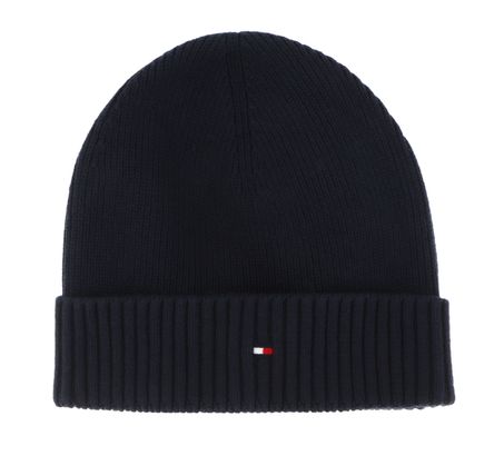 TOMMY HILFIGER Essential Flag Beanie Space Blue