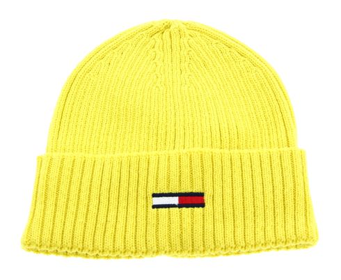 TOMMY HILFIGER TJM Flag Beanie Solar Yellow