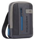 PIQUADRO Urban Pocket Crossbody Bag Nero / Grigio PIQUADRO Urban Pocket Crossbody Bag Nero / Grigio