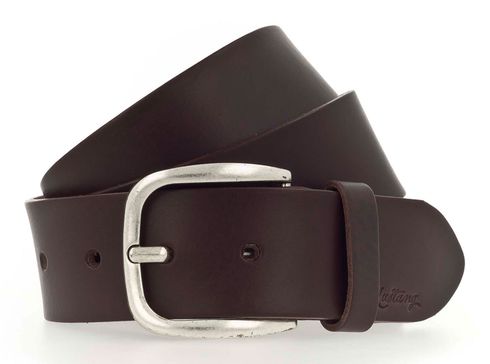 MUSTANG Classic Women Leather Belt W80 Darkbrown