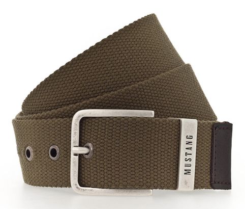 MUSTANG Woven Belt W110 Olive