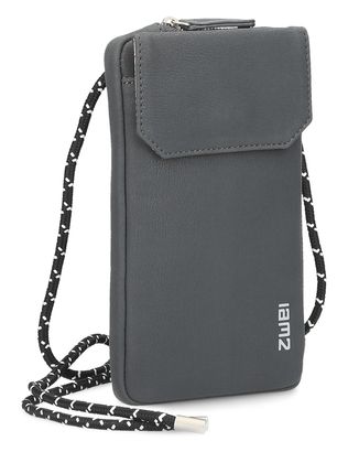 zwei Mademoiselle.M Phone Bag MP30 Velours - Ash